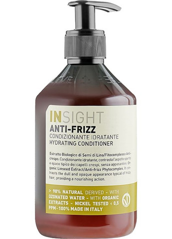 Зволожувальний кондиціонер для волосся Anti-Frizz Hair Conditioner Hydrating 900ml (136563-31015715) Insight (368603782)