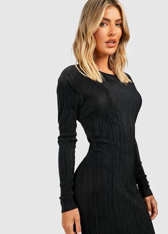 Черное платье Boohoo