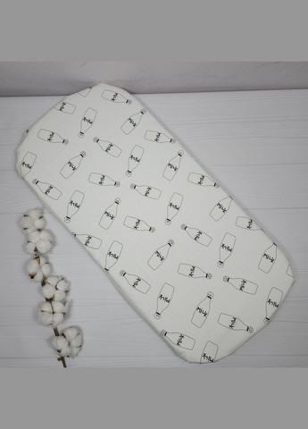 Набор в коляску з простынкой a.l.babybox Милк Розовый No Brand (315488182)