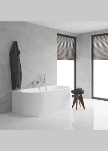 Термостат для ванни Grohtherm 2000 NEW (34464001), хромований, для настінного монтажу, без душа Grohe (399009443)