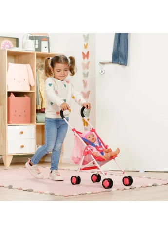 Коляска для куклы Baby Born Яркий город 63 см пластик для кукол до 46 см No Brand (400876399)