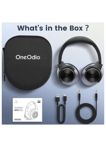 Наушники A10 Bluetooth 3,5мм (A10 Black) Oneodio (396675892)