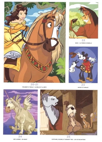 Розмальовка за номерами Disney (Дісней). Konie (Chevaux, Коні). Арт-терапія, Польське видання Wydawnictwo Olesiejuk (395903042)