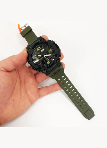 Годинник наручний чоловічий SKMEI 1520AG ARMY GREEN, військовий чоловічий наручний годинник зелений. Колір: зелений No Brand (359475213)
