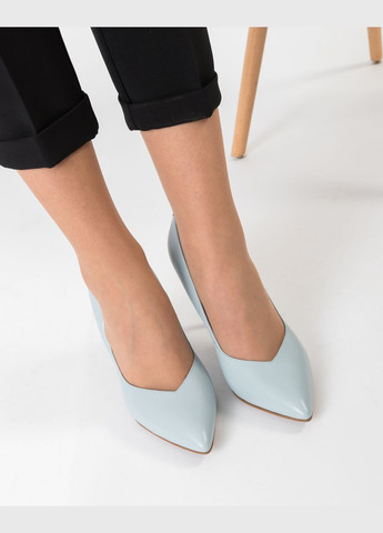 Lady Marcia Туфлі (1959ТD) блакитний з натуральна шкіра, — (328913689)