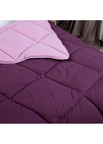 Ковдра євро Alaska 1-00154-27804 200х220 см бордова з рожевим ТЕП (364760779)