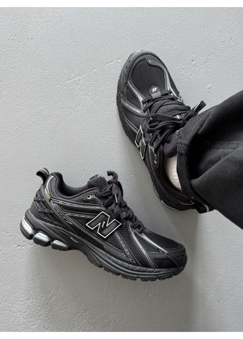 Чорні Осінні кросівки чоловічі new balance 1906r cordura black silver termo | нью беланс 1906r чорні No Brand