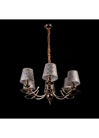 Класична люстра з абажурами і елементами скла золото 6113/6/FGD No Brand (352230257)