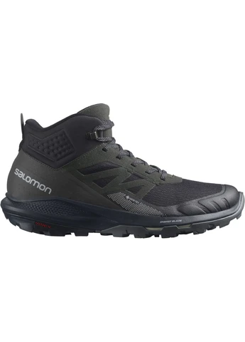 Чорні кросівки bakancs outpulse mid gtx gore-tex black 415888-31 демісезон Salomon