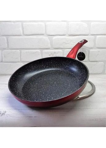 Сковорода с крышкой и антипригарным мраморным покрытием 20 см. EB-3336 Edenberg (360654424)