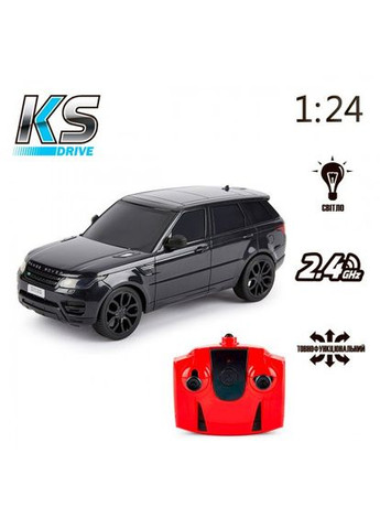 Автомобиль на р/у Land Range Rover Sport (1:24, 2.4Ghz, черный) KS Drive (290110879)