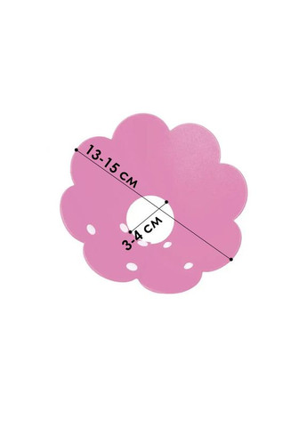 Воротник-подушка для кошек DT-1063 Flower Pink послеоперационный защитный от вылизывания 10шт Lesko (356499318)