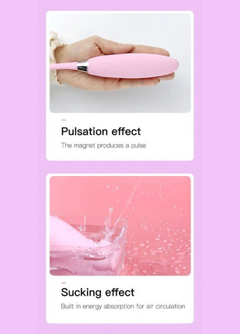 Подвійний вібратор з вакуумною стимуляцією Viola з пульсацією та підігрівом, рожевий Boss Series (333341515)