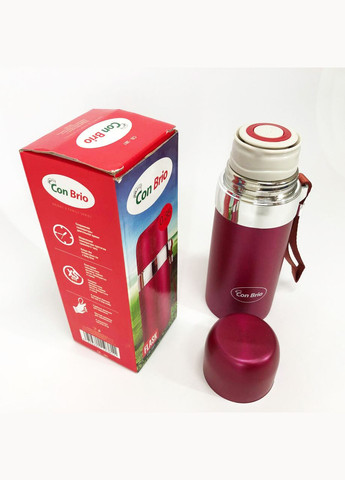Термос CB-381 Gold 0,35л, Термос для питної води, Якісний термос для дому. Колір: рожевий Con Brio (364665067)