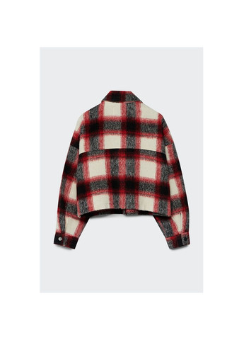 Темно-червона куртка Stradivarius