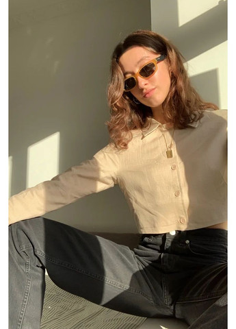 Светло-бежевый женский жакет лето,светло-бежевый, NA-KD -