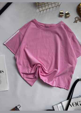 Базовая однотонная женская футболка Adelante - (328390816)