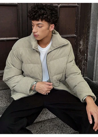 Зелена зимня куртка SHEIN