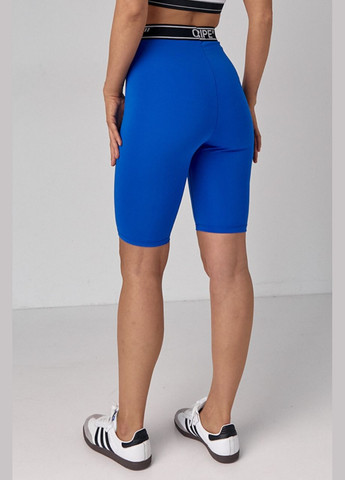 Велосипедные шорты женские с высокой талией - синий Lurex (293293038)