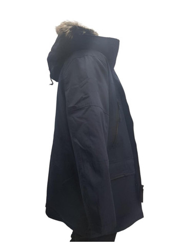 Комбінована зимня чоловіча тепла куртка - парка зі штучного хутра, розмір l Michael Kors slim fit