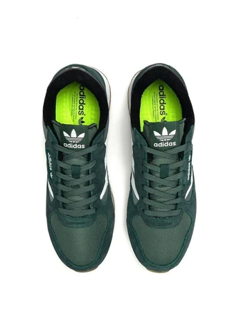 Зеленые кроссовки green white No Brand Treziod 2.0