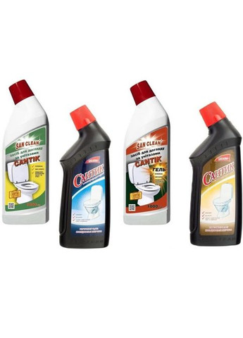 Чистящее средство для унитаза Сантик хвоя 1000 г (4820003545850) San Clean (324212778)
