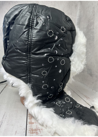 Шапка ушанка зимняя детская на девочку Jarek Черный (1201) No Brand (370215949)