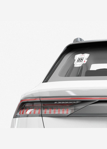 Наклейка на авто "Ребенок в машине" Tunes (315893562)