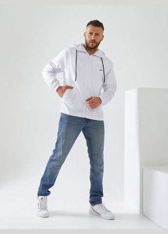 Біла демісезонна вітровка FINO Mode