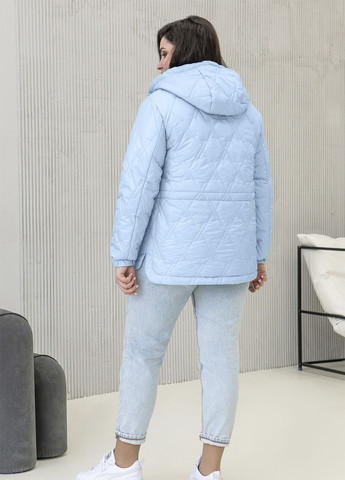 Блакитна демісезонна куртка жіноча "еліна" MioRichi