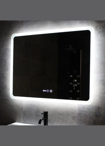 Зеркало LED DEM3011 80смх65см сенсорное включение + подогрев Dusel (316720347)