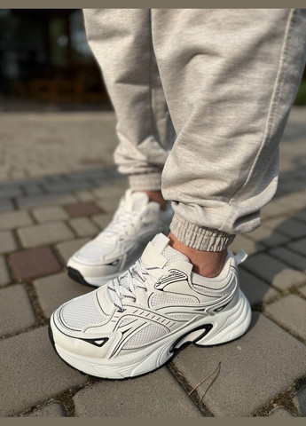 Жіночі білі кросівки (2066) No Brand білі демісезони (336491812)