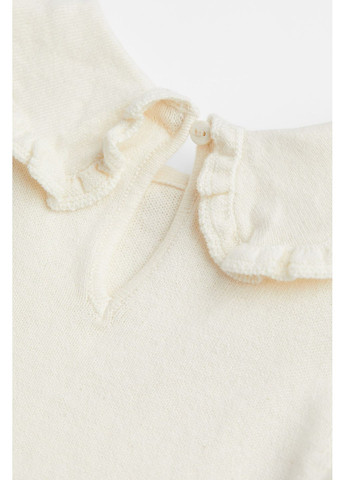 Молочный демисезонный свитер H&M