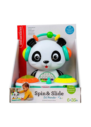 Развивающая игрушка - "Диджей Панда" цвет разноцветный ЦБ-00239044 Infantino (282925071)