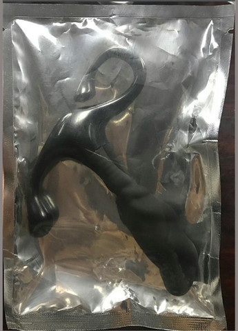 Масажер простати. Чоловічий масажер для простати без вібрації. Профілактика простатиту масаж простати Чорний No Brand (314874562)