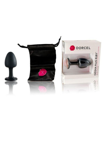 Анальна пробка Geisha Plug Ruby M з кулькою всередині, створює вібрації, макс. діаметр 3,2см Dorcel (293959597)