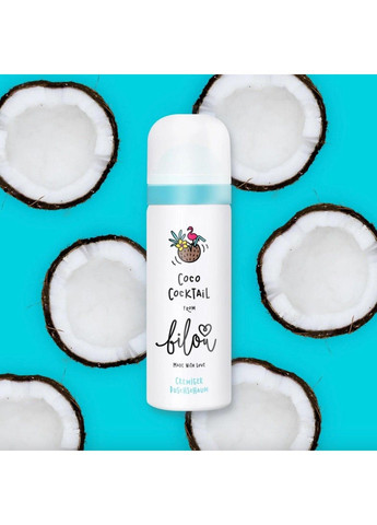Міні-пінка для душу Coco Cocktail 50 мл Bilou (340317225)