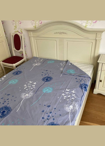 Підковдра на запах півтораспальна сіра Кульбабки Бязь Голд PD1740 Ananasko (316505187)