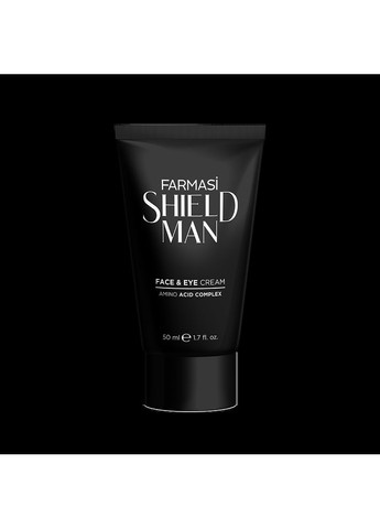 Чоловічий крем для обличчя та навколо очей Shield Man Amino Acid 50 мл Farmasi (294946649)
