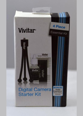 Фотовиводу Система Відтворення Зображень Digital Camera Starter Kit (4 Piece) Essential Kit Vivitar (292734869)
