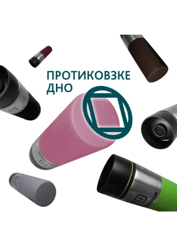 Термокружка 420мл Рожевий (190420111), нержавіюча сталь, температура 98С, збереження тепла до 8 годин Tavialo (371634581)
