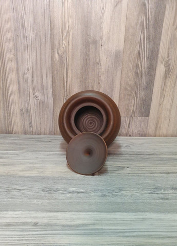 Горшочек для запекания 1,1 л., из красной глины No Brand (329408494)