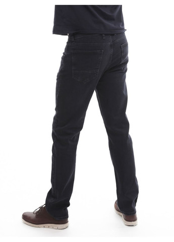 Джинси чоловічі синьо-чорні прямі зі стрейчем FRANCO BENUSSI Пряма (302214845)