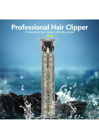 Акумуляторний Тример Vintage T9 | Машинка для Стрижки Бороди та Контурів China (365823001)