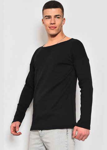 Термо-кофта мужская на флисе черного цвета Let's Shop (281352753)