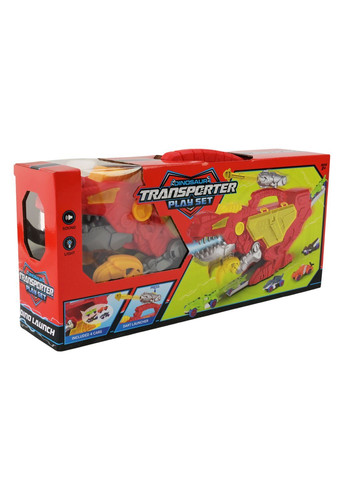 Набір для гри з динозавром та стріляючими машинками зі світлом і звуком в асортименті - No Brand 17815/17816 (371924499)