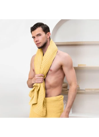 Полотенце вафельное Summer Greek Waffle 35х75 Желтый Cosas желтый