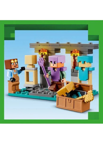Конструктор Minecraft Збройова майстерня 203 деталей (21252) Lego (322905199)