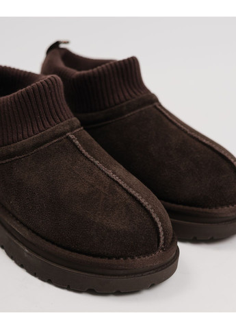 Угги короткие с носком замша шерсть Lola Andy (362027810)