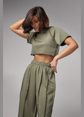 Жіночий трикотажний костюм у стилі grunge Liton (296909080)